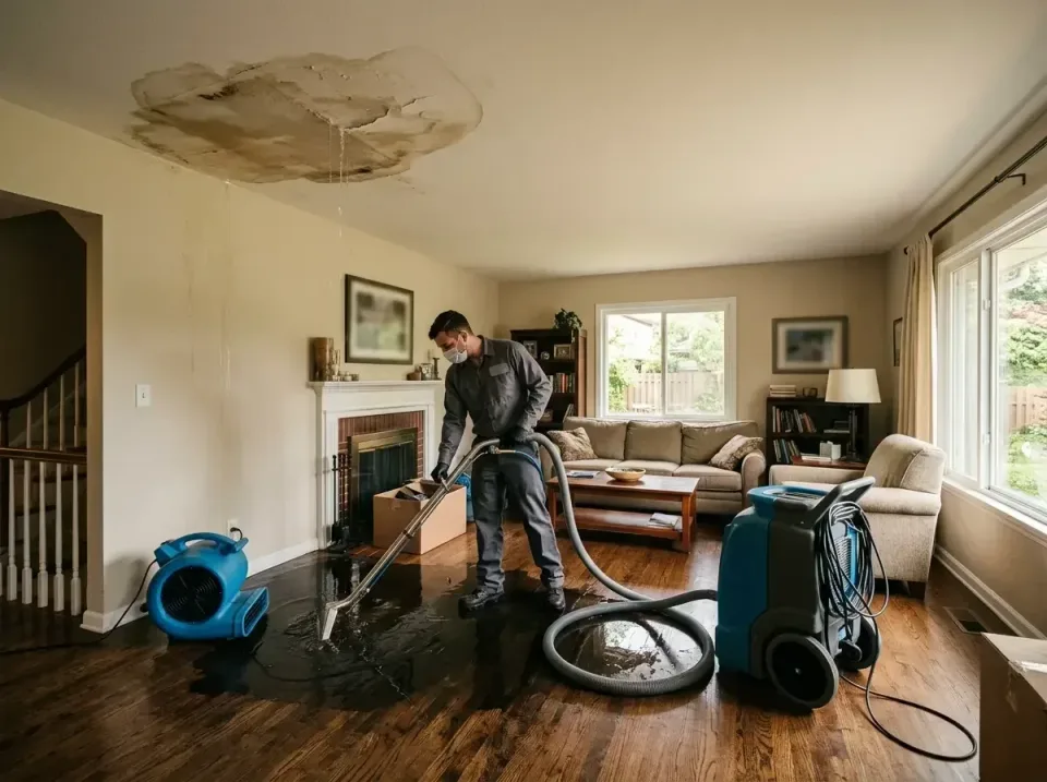 attic-pipe-burst-ceiling-drip-008 — frequently asked questions, Water Damage Restoration & Carpet Care in Reiffton, PA